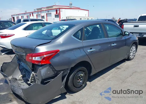 2016 Nissan Sentra S из США, поврежденный, VIN 3N1AB7AP9GY284296